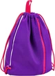 Сумка для обуви Cool For School с карманом на молнии Фиолетовая (CF86400) - изображение 3