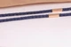 Шелковый синий шнурок со вставками из золота 650 SH-0012 - изображение 4