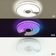 Керована музична люстра Esllse SONG RGB 60W R SMART 380x70 WHITE/CHROME/SHINY-220-IP20 - зображення 4