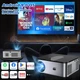 Мультимедійний проектор HORLAT T03 Full HD WiFi Bluetooth з динаміками та автофокусом - изображение 5