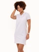 Платье-футболка короткое летнее женское U.S. Polo Assn 25321678-ZH00A S Белое (786660678611) - изображение 1