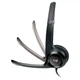 Навушники з мікрофоном Logitech H390 дротові 2.4м Чорний (981-000406) - зображення 4