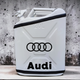 Подарочная канистра мини-бар с дозаправкой 20л Audi марка авто, uwest, Белая - изображение 1