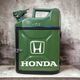 Подарочная канистра мини-бар с дозаправкой 10л HONDA марка авто, uwest, Темно-зеленая - изображение 1
