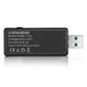 USB Тестер ємності акумулятора Keweisi KWS-MX18L Black - изображение 4