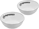 Набор эмалированных мисок Petromax Enamel Bowls 0.5 л Белый 2 шт (4250435730638) - изображение 1