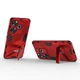 Защитный чехол с подставкой Deexe Bibercas для Xiaomi Poco F6 - Red - изображение 3
