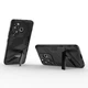 Защитный чехол с подставкой Deexe Bibercas для Xiaomi Poco F6 - Black - изображение 3