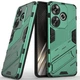 Захисний чохол з підставкою Deexe Bibercas для Xiaomi Poco F6 - Green - зображення 1
