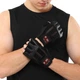 Перчатки для кроссфита и воркаута кожаные BODY SCULPTURE WorkOut Pro размер S черный (BC-4779_S) - изображение 5