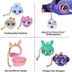 Набор подвесок для сумочки Spin Master Purse Pets Micros Luxey Charms 2шт. Брелок (6062978) - изображение 3