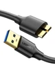 Кабель UGREEN US130 USB 3.0 to Micro B Cable 0.5m Black (UGR-10840) - изображение 1