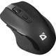 Беспроводная безшумная мышка Defender Prime MB-053 6кн 1600 dpi Black (52053) - изображение 4
