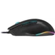 Проводная игровая мышка Defender Wolverine GM-700L RGB 7 кн 12800 dpi Black (52700) - изображение 2