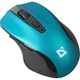 Беспроводная безшумная мышка Defender Prime MB-053 6 кн 1600 dpi Turquoise (52054) - изображение 4