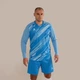 Комплект вратарской формы Kelme ZAMORA II синий 3801286.9404 Kelme XS - изображение 6