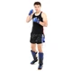 Защита голени и стопы для единоборств Maraton Fight 9321 размер L Blue-Black - изображение 8