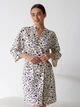 Халат женский BARWA garments 0099 S Молочный (2110000991128) - изображение 1