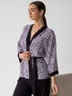 Пижама (рубашка + штаны) женская из вискозы BARWA garments 0345/344 L Розовая зебра (2113453443183) - изображение 8