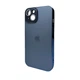 Захисний чохол-накладка AG Glass Sapphire Frame MagSafe Logo для Apple iPhone 14 Sea Blue (AGSappiFRP14Blue) - зображення 1