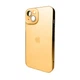 Противоударный чехол для Apple iPhone 14 Sapphire Frame MagSafe Gold - изображение 1