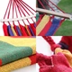 Гамак подвесной с каркасом 190х100 Планка 100см Hammock Темно-красный - изображение 3