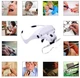 Очки-лупа бинокулярные 9892B2C Magnifier c LED подсветкой для ремонта и увеличительными стеклами ( код: 9892B2 ) - изображение 10