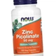 Цинк NOW Foods Zinc Picolinate 50 мг 120 капс - изображение 12
