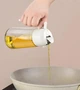 Кухонный дозатор с распылителем для масла и уксуса OILER 2в1 стеклянная бутылка-диспенсер 500 мл, белый "G" (86163603) - изображение 3