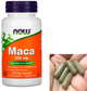 Мака NOW Foods Maca 500 мг 100 капсул - зображення 2
