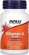 Витамин А NOW Vitamin A 25,000 IU Fish Liver Oil 100 гел капс - изображение 1