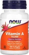 Витамин А NOW Vitamin A 10,000 IU 100 гел капс - изображение 1
