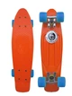 Скейт Пенни Борд Penny My Go Fish Skateboards 22" Оранжевый, голубые колеса - изображение 1
