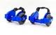 Ролики на п'яту Profi Flashing Roller 0031 синій - зображення 1