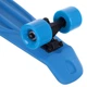 Скейт пенни борд Penny My Go Fish Skateboards SOFT 410-3 22" Deep Green, голубые колеса - изображение 4