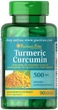 Куркумін Puritan's Pride Turmeric Curcumin 500 mg 90 капсул - зображення 1