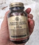 Комплекс витаминов для глаз Solgar Bilberry Ginkgo Eyebright Complex plus Lutein 60 капсул - изображение 9