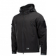 Куртка M-Tac Soft Shell з підстібкою Black Розмір L - зображення 1