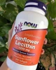 Соняшниковий лецитин Now Sunflower Lecithin 1200 мг 200 капс - зображення 6