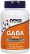 Габа NOW GABA 500 мг 100 капсул - изображение 1