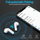 Бездротові гарнітура навушники Yobola T2 Pro Bluetooth v5.1 Сенсорні Білий - зображення 7