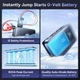 Пусковое зарядное устройство бустер Baseus Super Energy Series 4-in-1 Car Jump Starter компрессор Черный - изображение 7