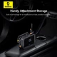 Пусковое зарядное устройство бустер Baseus Super Energy Series 4-in-1 Car Jump Starter компрессор Черный - изображение 10