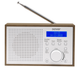 Odbiornik radiowy Denver DAB-46 White (5706751042867) - obraz 1