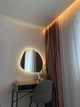 Фігурне стильне дизайнерське дзеркало Comfort Vision Сердце дракона 70x70 см з LED підсвіткою - изображение 2