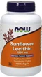Лецитин подсолнечный NOW Sunflower Lecithin 1200 мг 100 гел капс - изображение 1