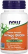 Гинкго Билоба NOW Ginkgo Biloba 120 мг 50 капс - изображение 1