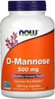 D-манноза Now Foods D-Mannose 500 mg 240 капсул - изображение 1