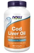 Жир печени трески Now Cod Liver Oil 180 softgels - изображение 2