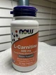 L-карнитин NOW L-Carnitine 500 mg 60 капс - изображение 5